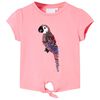 Maglietta da Bambina Rosa Fluo 104