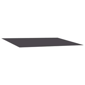 vidaXL Telo di ricambio per tenda da sole Antracite 250 x 200 cm