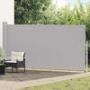 vidaXL Tenda da Sole Laterale Retrattile 160 x 500 cm Grigia