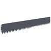 vidaXL Bordura per Prato 10 pz 103 x 15 cm Acciaio Antracite