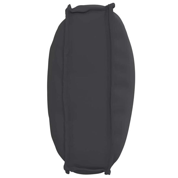 vidaXL Cuscino Nero 70 x 40 x 12 cm Tessuto Oxford