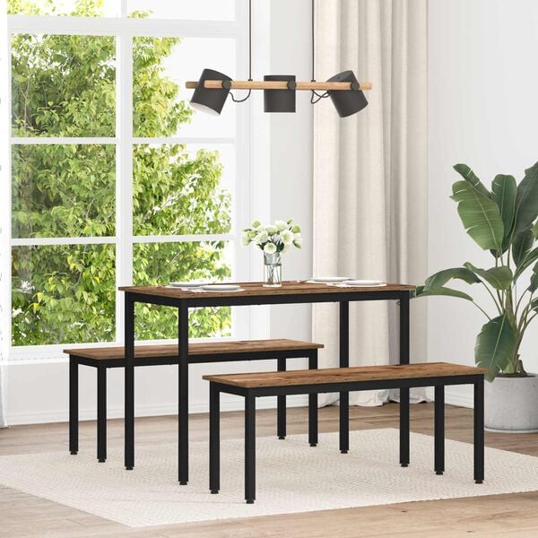 vidaXL Tavoli da pranzo METALLO