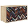 vidaXL Mobile TV da Parete OMMEN 69 x 33 x 40 cm Rovere Sonoma