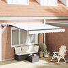 vidaXL Tenda Retrattile Bianco 300 x 250 cm Tessuto