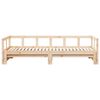 vidaXL Dormeuse senza Materasso 90x200 cm in Legno Massello di Pino