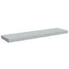 vidaXL Scaffale a Parete Grigio Cemento 90x23,5x3,8 cm in MDF