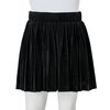 Gonna Plissettata da Bambina con Lurex Nero 92