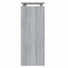 vidaXL Tavolino Consolle Grigio Sonoma 80x30x80 cm Legno Multistrato