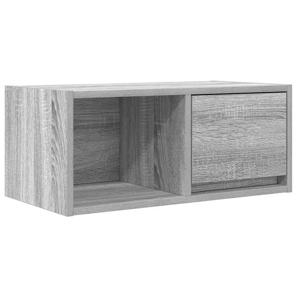 vidaXL Mobile Porta TV Grigio Sonoma 60x31x25,5 cm Legno Multistrato