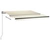 vidaXL Tenda da Sole Automatica Autoportante 350x250 cm Crema