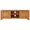 vidaXL Mobile TV 115x30x40 cm in Legno Massello di Teak