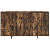 vidaXL Credenza Rovere fum&eacute; 135 x 41 x 75 cm Legno multistrato