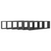 vidaXL Mensole Parete a Cubo 6pz Grigie 100x15x30 cm Legno Multistrato