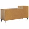 vidaXL Mobile TV Rovere artigianale 100 x 35 x 55 cm Legno multistrato