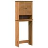 vidaXL Mobile Bagno VIGO Marrone e Marrone Miele 60 x 27 x 161 cm