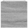 vidaXL Armadietti TV Montati a Parete 2pz Grigio Sonoma 30,5x30x30 cm