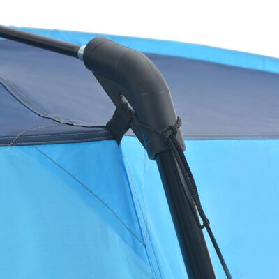 vidaXL Tenda per Piscina in Tessuto 660x580x250 cm Blu