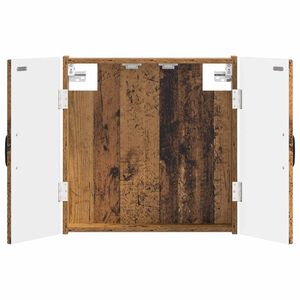 vidaXL Armadio per Dartboard HAARLEM Legno antico Legno ingegnerizzato