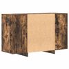 vidaXL Credenza Rovere fumé 120 x 41 x 75 cm Legno multistrato