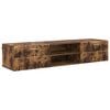 vidaXL Armadio in Legno Rovere fum&eacute; 150 x 39 x 30 cm Legno multistrato