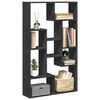 vidaXL Libreria Nera 72x20x120 cm in Truciolato