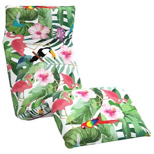 vidaXL Lettino Pieghevole Multicolore 175x54x8,5 cm in Tessuto Oxford