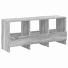 vidaXL Scaffale per riviste Grigio Sonoma 102 x 30 x 45 cm