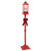 vidaXL Lanterna di Natale ESPOO Bianco freddo 26,5 x 26,5 x 150 cm