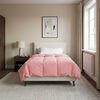 vidaXL Piumone Completo Annuale Rosa 140 x 220 cm Microfibra