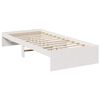 vidaXL Dormeuse senza Materasso Bianca 80x200 cm Legno Massello Pino