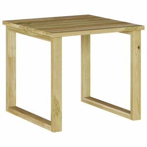 vidaXL tavolo Naturale 40 x 40 x 36 cm Legno di pino impregnato