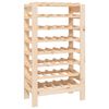 vidaXL Portavini 61,5x30x107,5 cm in Legno Massello di Pino