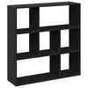 vidaXL Libreria Divisorio Nera 102x29x103,5 cm in Truciolato
