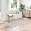vidaXL Tappeti per area Quadrato Crema 120 x 120 cm
