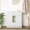 vidaXL Credenza con Cassetti e Ante Bianco 70,5x34x74,5 cm