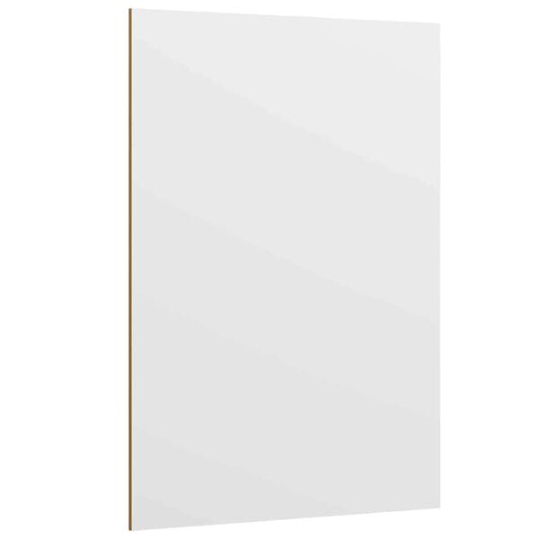 vidaXL Pannelli decorativi 12 pcs Bianco 15 x 21 x 0.27 cm