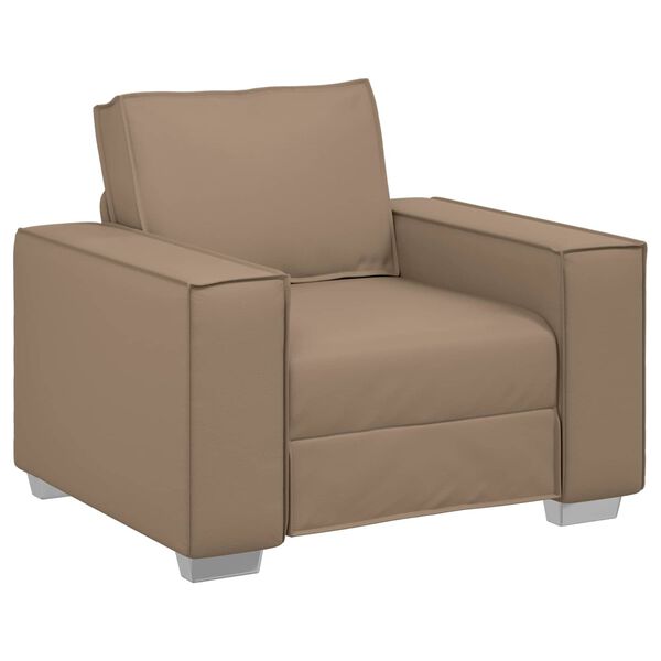 vidaXL Divano Cappuccino 99 x 78 x 84 cm Tessuto