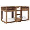 vidaXL Letto a Castello per Bambini Legno vecchio 100 x 200 cm
