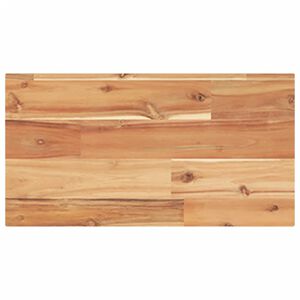 vidaXL Piano Tavolo Rettangolare 60x20x2cm in Legno Massello di Acacia