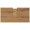 vidaXL Armadietto da Bagno Rovere Artigianale 65x33x60cm in Truciolato
