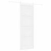vidaXL Porta scorrevole ORKDAL 83 x 232 cm Legno Massello di Pino