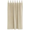 vidaXL Tende oscuranti 2 pcs Crema 140 x 175 cm Velluto