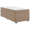 vidaXL Struttura del letto Cappuccino 90 x 200 cm PVC