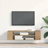 vidaXL Mobile TV artisian oak 100 x 30 x 26,5 cm Legno multistrato