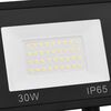 vidaXL Faretto a LED con Sensore 30 W Bianco Caldo
