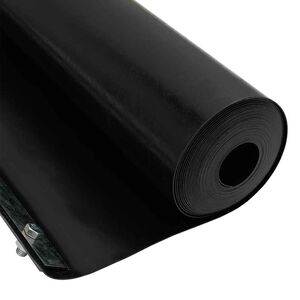 vidaXL Barriera antiradice Nero 0,7 x 3 m Polietilene