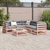 vidaXL Set Divani da Giardino 6 pz in Legno Massello Abete Douglas