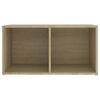 vidaXL Mobili TV 2 pz Rovere Sonoma 72x35x36,5 cm in Legno Multistrato