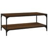 vidaXL Tavolino Salotto Rovere Marrone 100x50x40cm Legno Multistrato