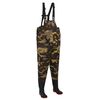 vidaXL Stivali da pesca con pantaloni Taglia 39 Mimetico